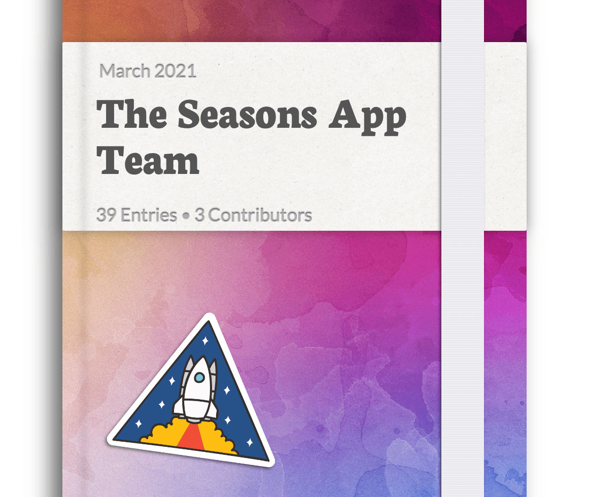 Seasons Journaling for iOS